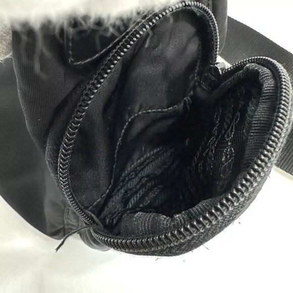 PRADA BT426T Shoulder Bag Shoulder Bag Shoulder Bag Nylon Black/SilverHardware
